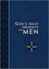 God's Daily Insights for Men - Softtone Leather Blue